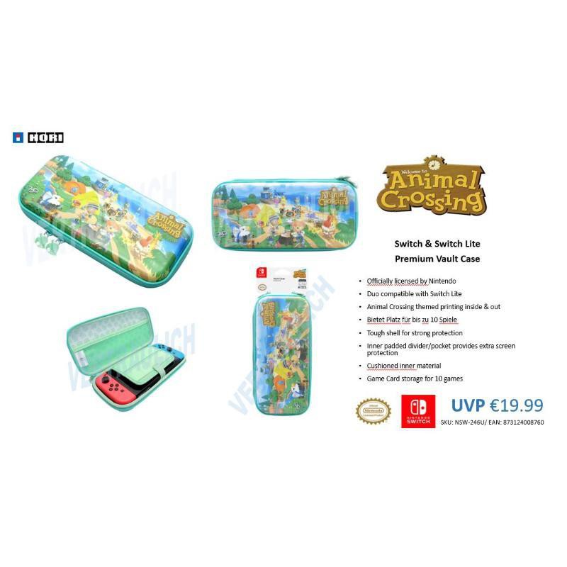 Animal crossing hot sale hori vault case