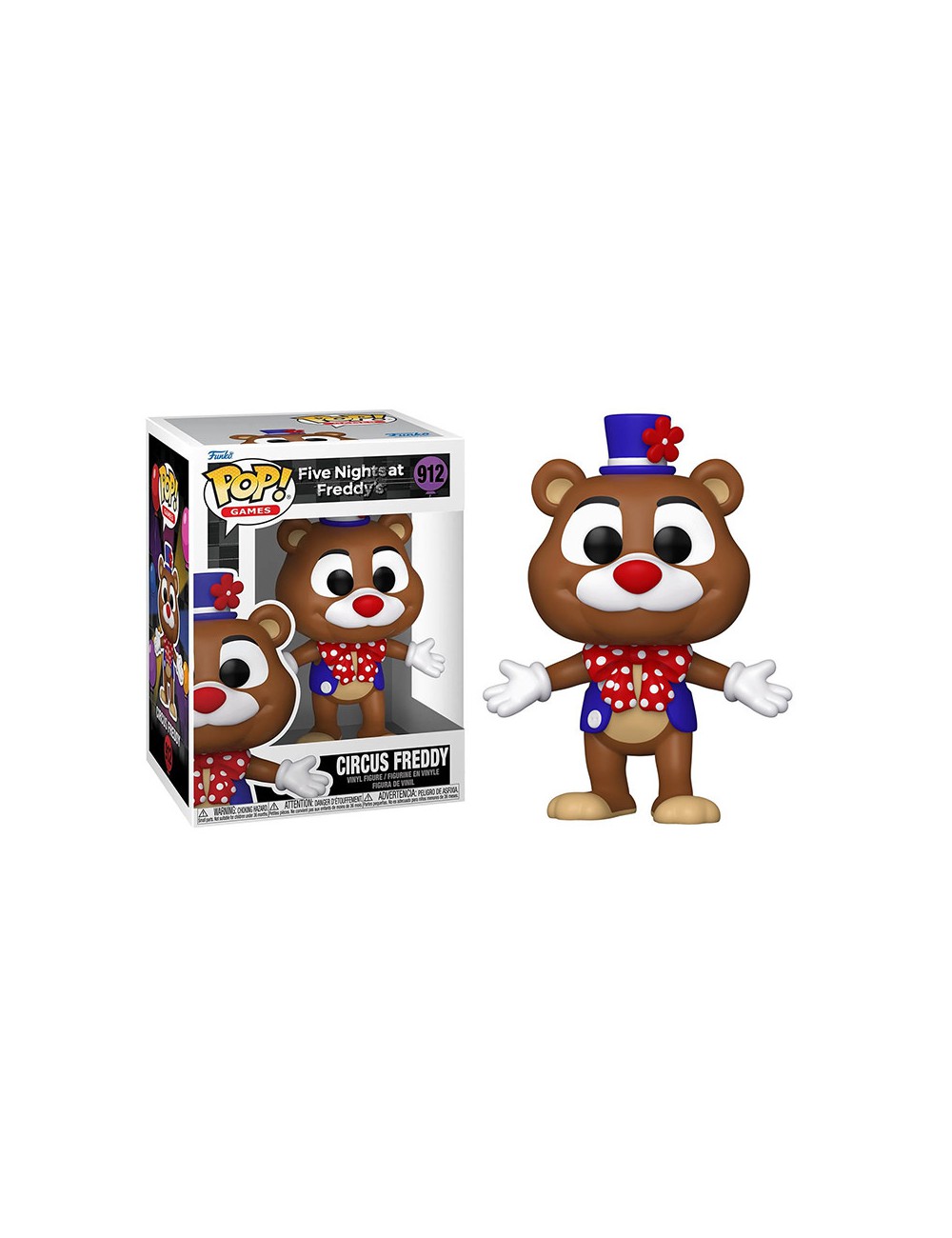 FIVE NIGHTS AT FREDDY'S - Bitty Pop 4 Pack 2.5cm - Freddy