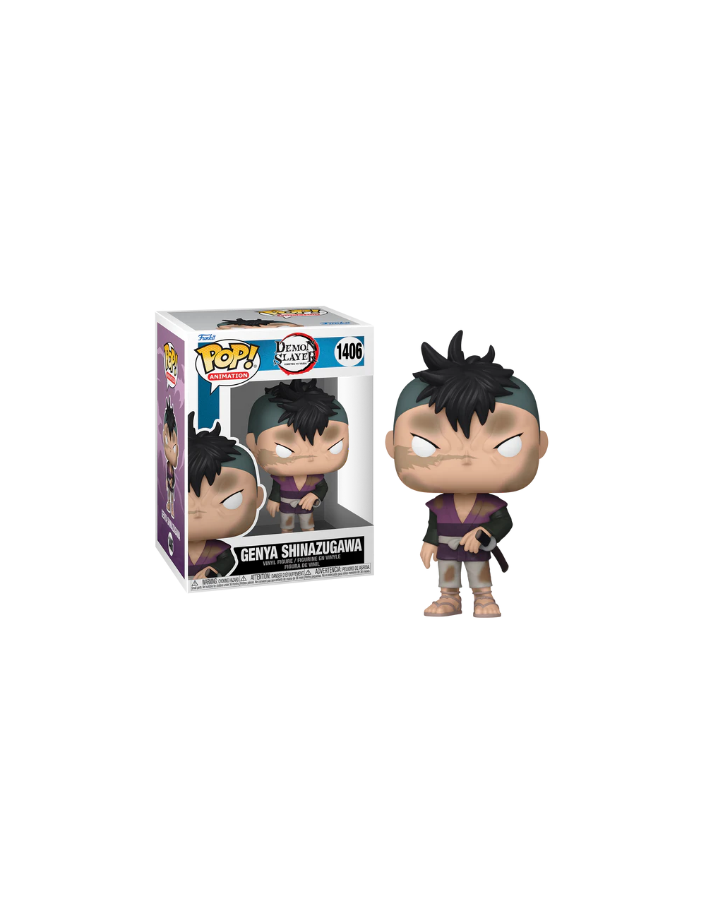 FunkoPop! DEMON SLAYER Genya Shinazugawa 1406