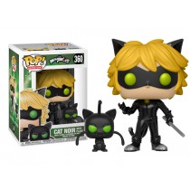 Funko Pop Miraculous Cat Noir With Plagg 360